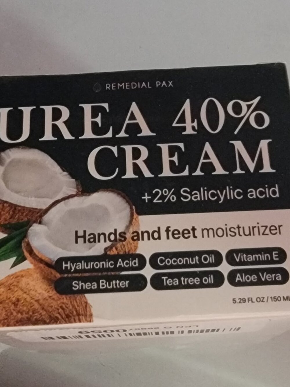 Remedial Pax Urea 40% Cream with Salicylic Hyaluronic Acid NIB